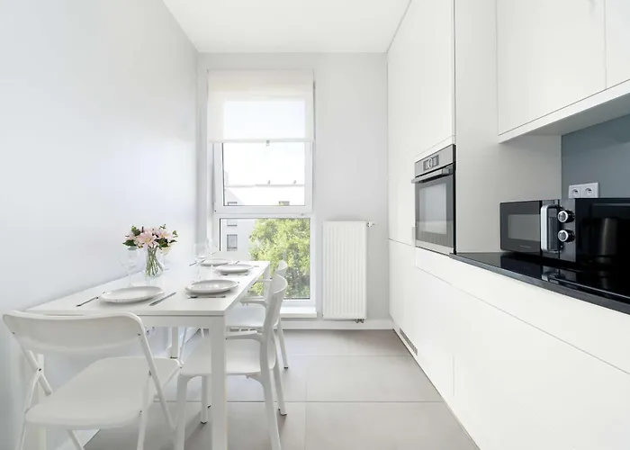 Stylish For 4 People With Parking In By Renters * Познань